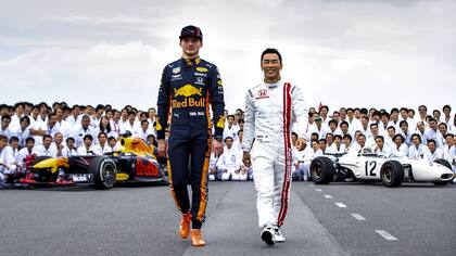 La unión simbólica entre Max Verstappen (Red Bull Racing) y la marca Honda