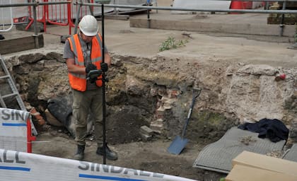 La Universidad encargó a Cotswold Archaeology la realización de una excavación en el campus (Foto: Gentileza Universidad de Gloucester)