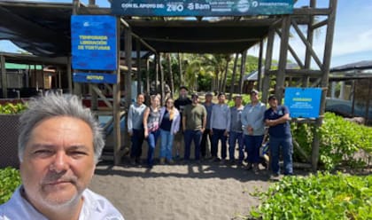 La Universidad Juárez Autónoma de Tabasco (UJAT) aportó conocimientos y capacitación técnica a los especialistas guatemaltecos para avanzar en la reproducción y conservación de esta especie de aspecto prehistórico