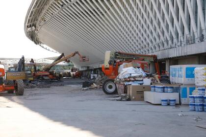 La Uocra ya había denunciado irregularidades en materia de seguridad en la obra de Ezeiza, hoy continúan los peritajes