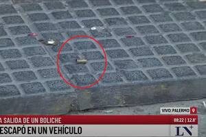 La vaina servida de la bala que hirió al joven de 17 años