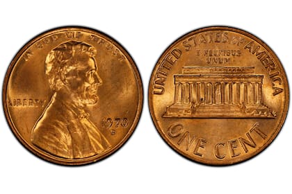La variante "Red Cent" con doble cuño de San Francisco representa una de las piezas más codiciadas en la numismática estadounidense moderna