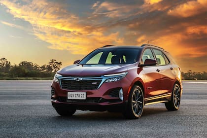 La variante RS de la Chevrolet Equinox llegará a la Argentina