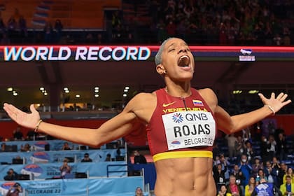 La venezolana Yulimar Rojas, una de las figuras del Mundial 2022