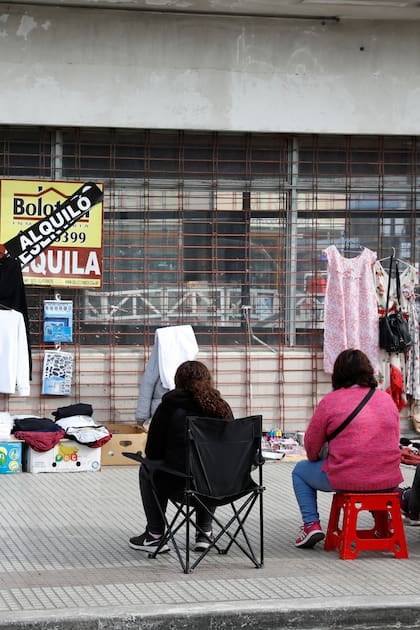 La venta ambulante, impactada por la crisis económica