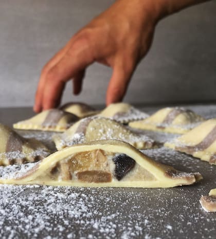 La venta de pastas incluye consejos para cocinarlas.