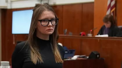 La verdaderara Ana Sorokin durante su juicio (Foto: Archivo)