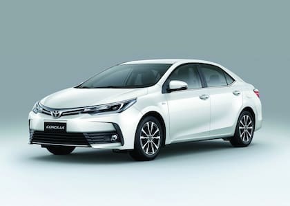 Toyota es el único caso cuya oferta creció en los últimos 10 años. En a imagen, la versión 2017 de su mediano Corolla