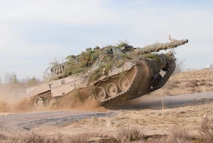 La versión inicial del tanque Leopard data de 1979