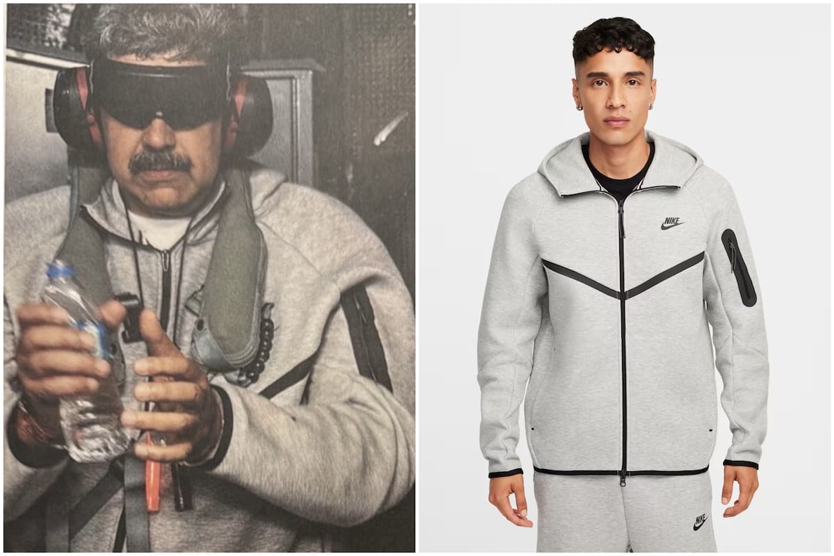 La vestimenta que llevaba Maduro al ser capturado causó furor en las redes sociales