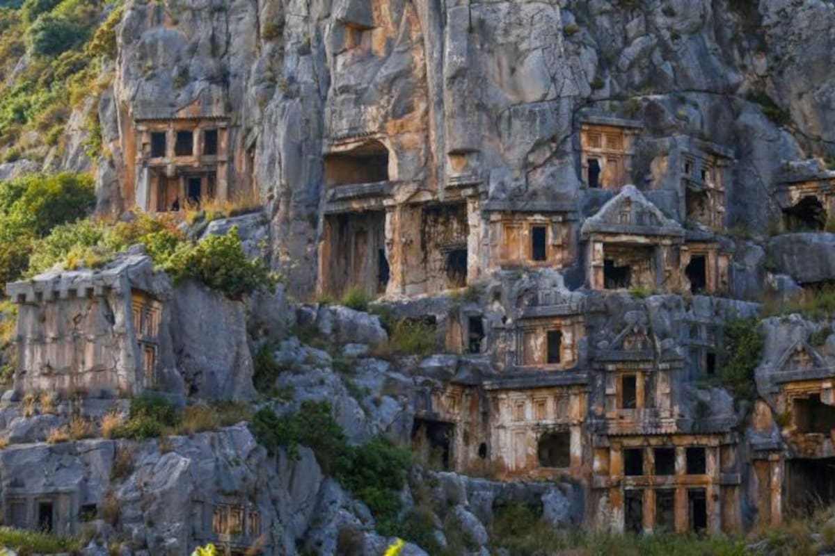 La Vía Licia se extiende a lo largo de 540 kilómetros en la península de Teke, en el sur de Turquía