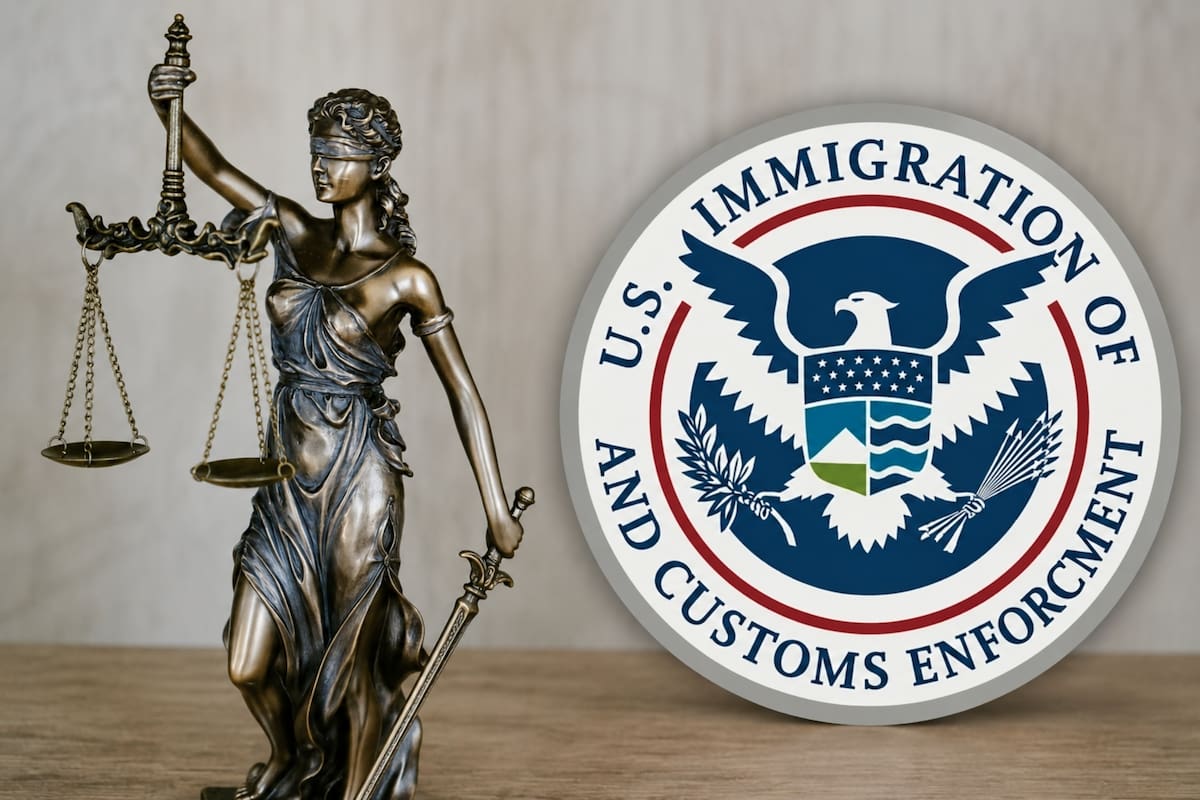 La vía por la cual los migrantes detenidos por el ICE pueden acceder a un abogado gratuito en EE.UU.