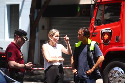 La vicejefa de la Ciudad, Clara Muzzio, supervisó este mediodía el operativo