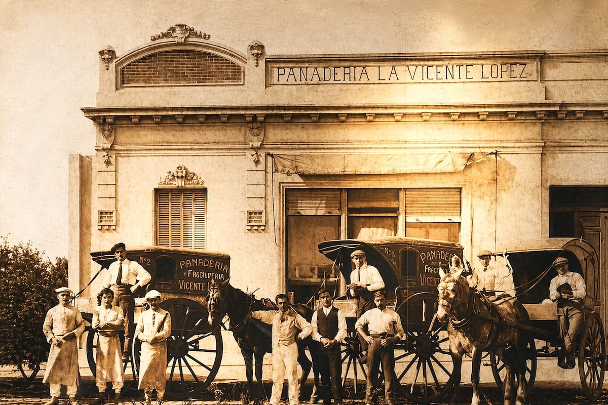La Vicente López a principios del siglo XX
