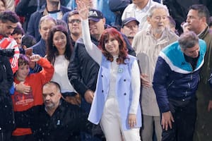 La vicepresidenta Cristina Kirchner