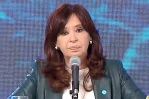 La vicepresidenta Cristina Kirchner