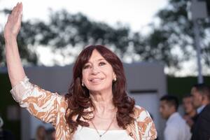 La vicepresidenta Cristina Kirchner