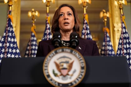 La vicepresidenta de Estados Unidos, Kamala Harris, reemplazó a Biden como candidato para estas elecciones