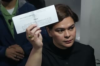 La vicepresidenta filipina Duterte paga fianza tras orden de arresto por presuntas amenazas a Marcos
