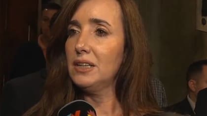 La vicepresidenta Victoria Villarruel