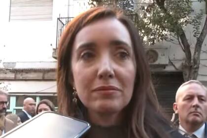 La vicepresidenta Victoria Villarruel en el acto por el 30 aniversario del atentado a la AMIA