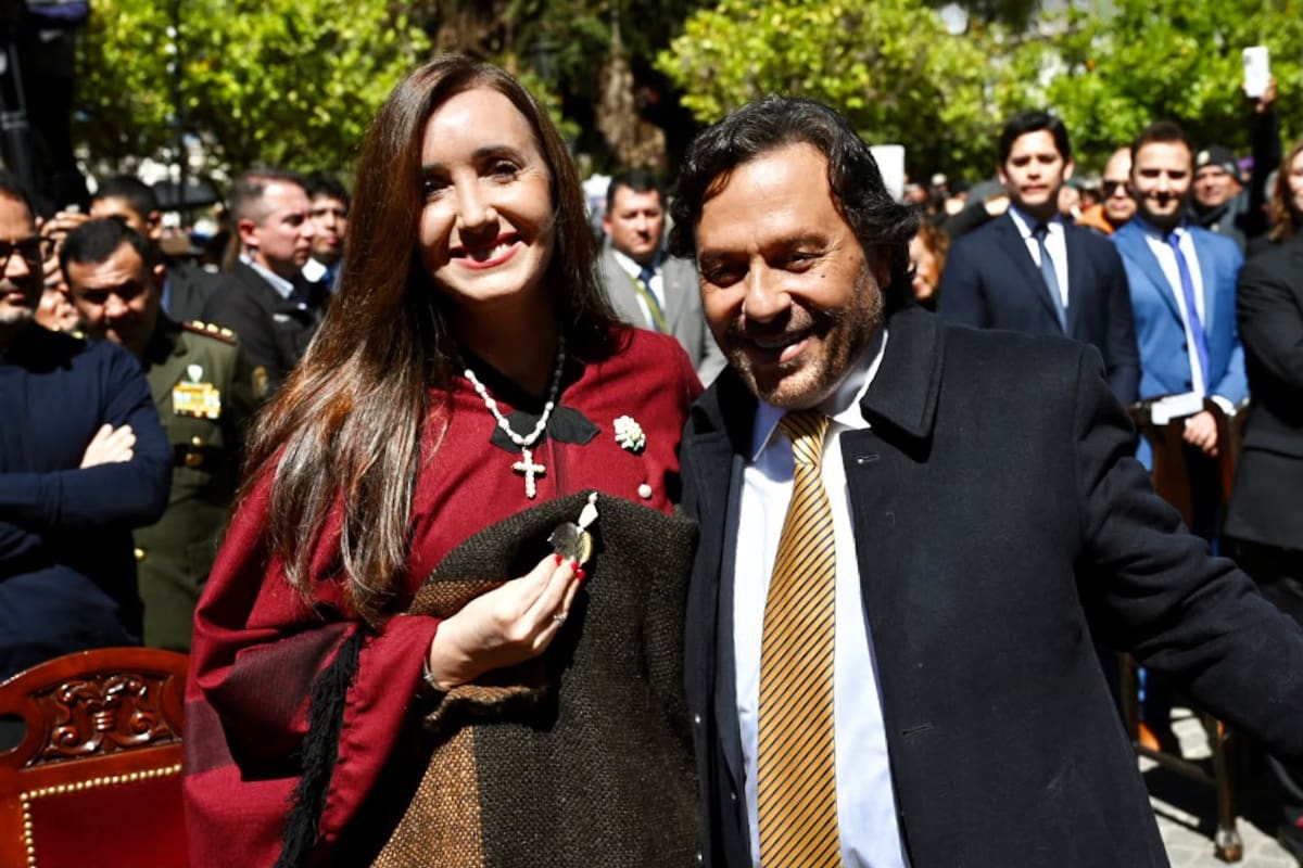 En un viaje a Salta, Victoria Villarruel sumó una nueva foto con un gobernador peronista