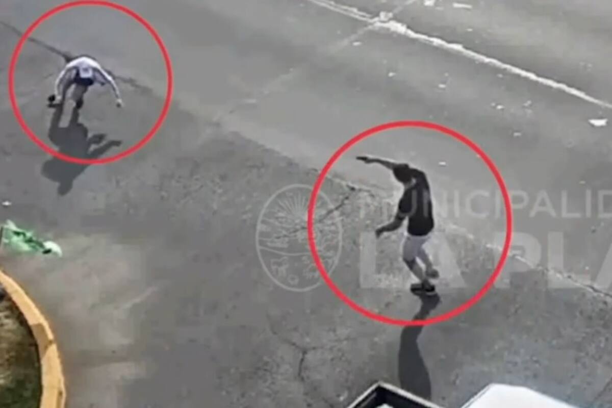 La víctima de una robo persiguió y baleó en La Plata a un adolescente motochorro