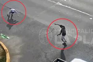 La víctima de una robo persiguió y baleó en La Plata a un adolescente motochorro
