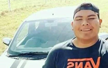 La víctima, Enrique Alberto Frías, de 19 años