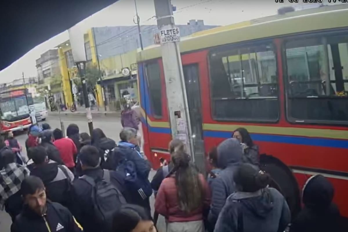 La víctima fue embestida por el interno 83 de La Perlita