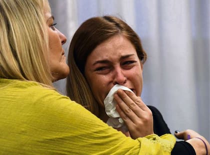 La víctima no pudo contener la emoción al escuchar el veredicto