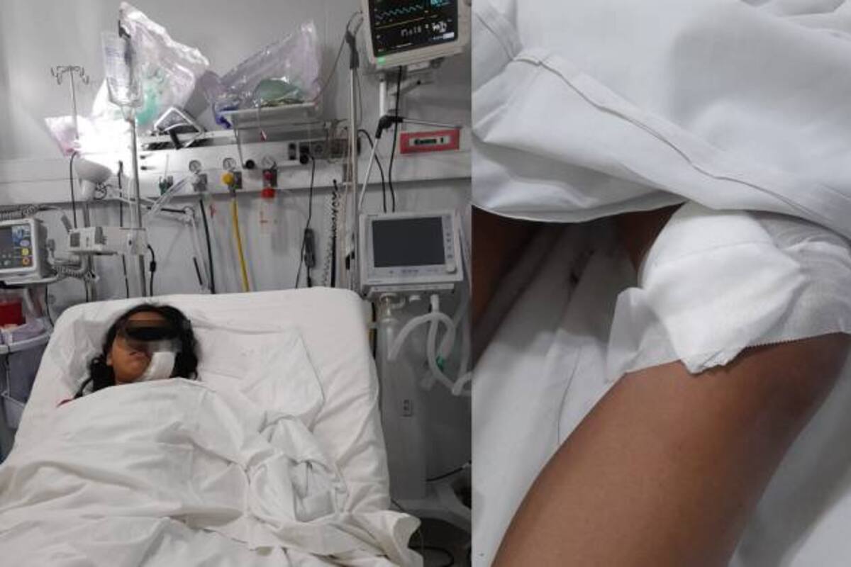 La víctima recibió cinco heridas cortantes al ser asaltada