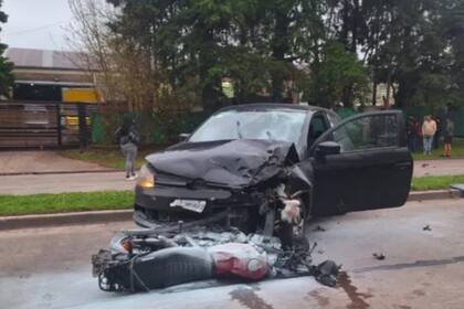 La víctima tenía 36 años y murió en el lugar del choque