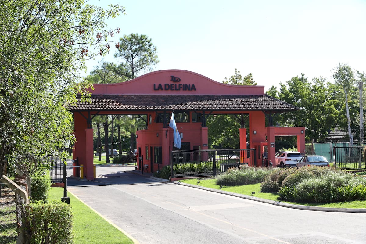 La víctima vivía en el country La Delfina