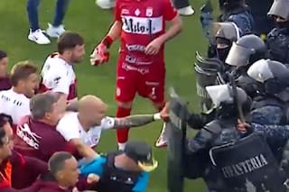 AFA suspendió a seis jugadores de Morón y uno de Deportivo Madryn por los incidentes en el reducido