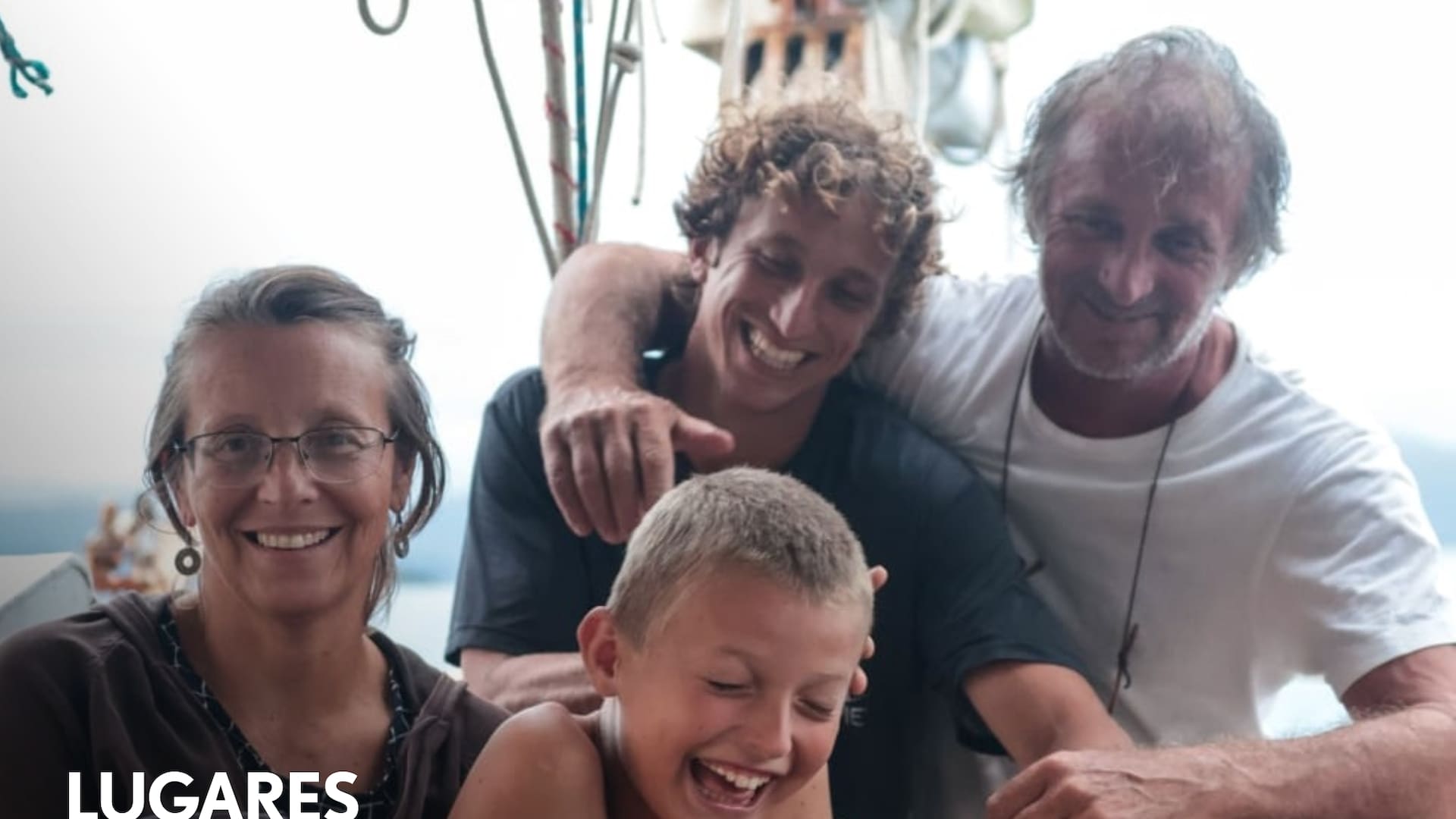 La Goleta Gringo, la embarcación en la que vive la familia Zuccaro.