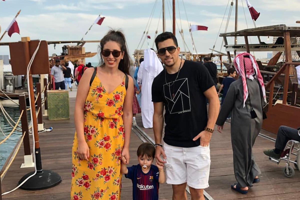 La vida de Ulises Pascua y su mujer Camila en Qatar, sede del próximo Mundial
Foto: Gentileza Ulises Pascua