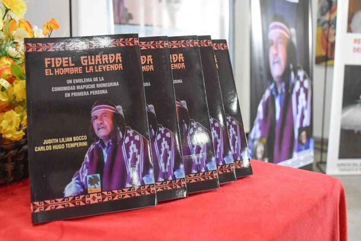 La vida del mapuche Fidel Guarda fue motivo de un libro