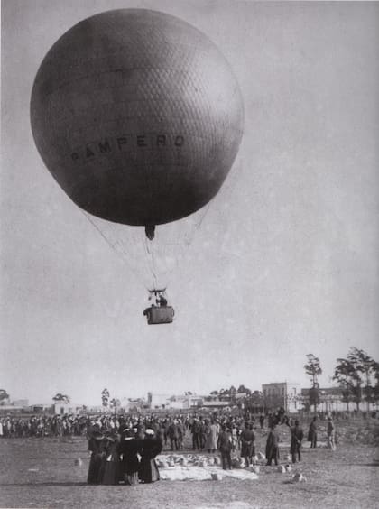 La vida del Pampero fue muy breve: de diciembre de 1907 (foto) a octubre de 1908.