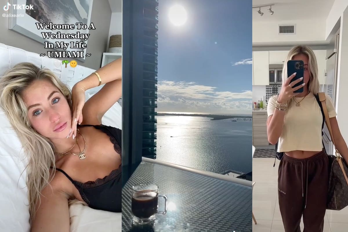 La vida en Miami de una tiktoker causó revuelo entre los usuarios de esa red social