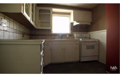 La vieja cocina de la casa. Imagen: HGTV