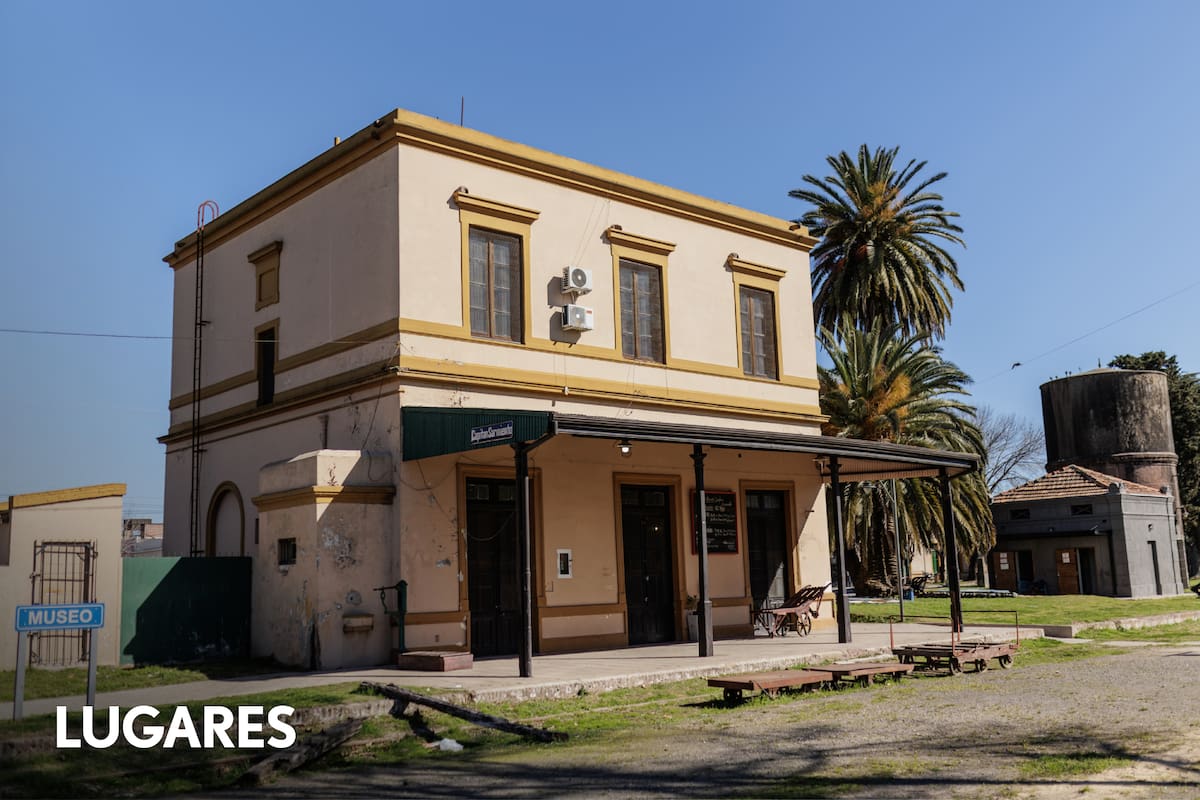 La vieja estación del ferrocarril hoy convertida en Museo Histórico