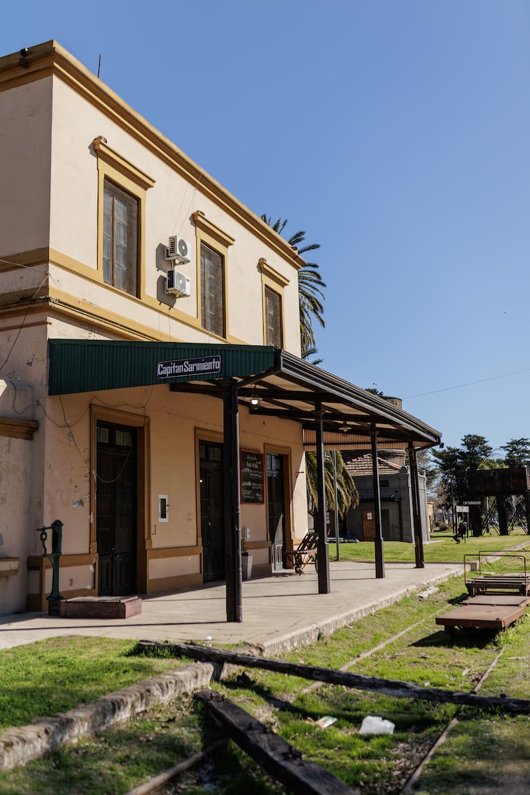 La vieja estación del ferrocarril hoy convertida en Museo Histórico