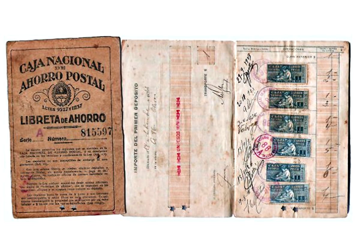 La vieja Libreta de Ahorro que desapareció por los efectos de la inflación