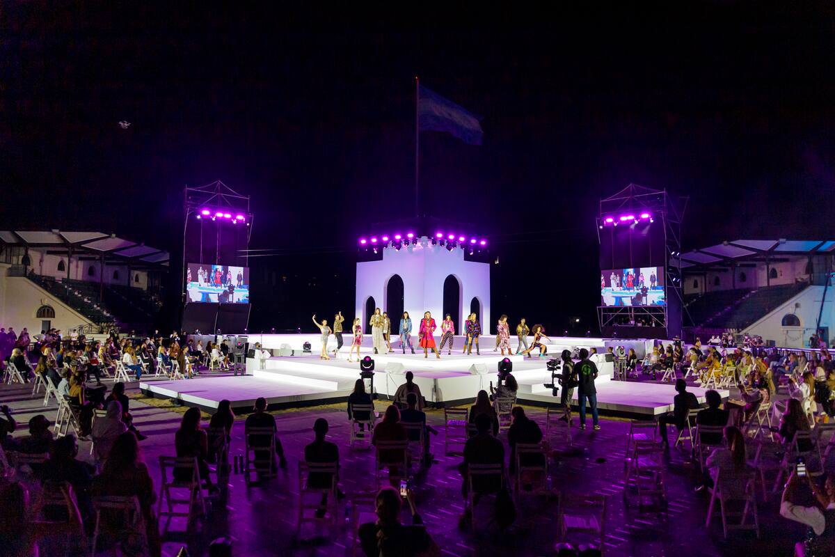 La vigésima edición de BAFWEEK, al aire libre, con protocolo, con mucha moda y música trap