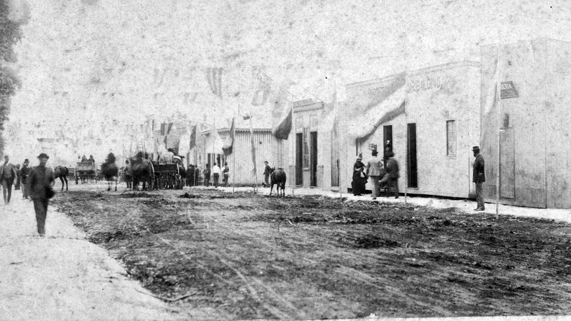La Villa Garibaldi nació oficialmente con el remate del 15 de abril de 1888.
