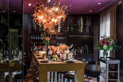 La vinoteca del Palacio Duhau