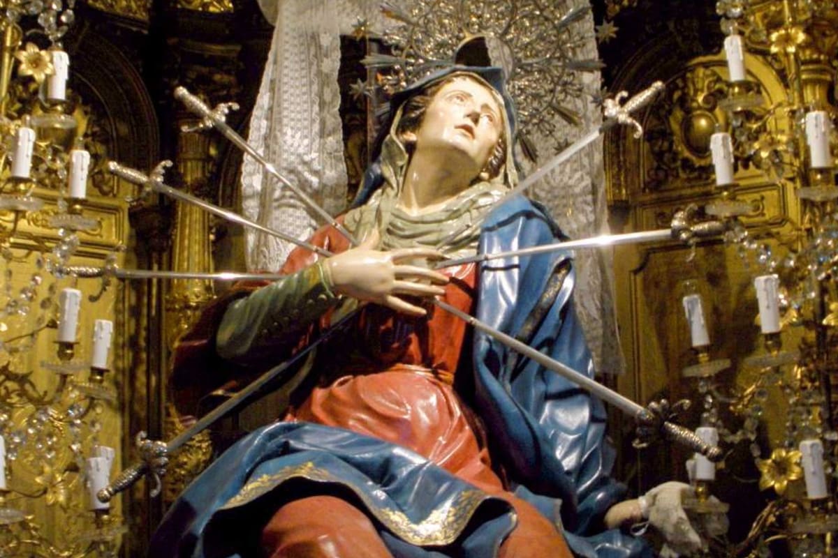 La Virgen de los Dolores se celebra cada tercer domingo de septiembre