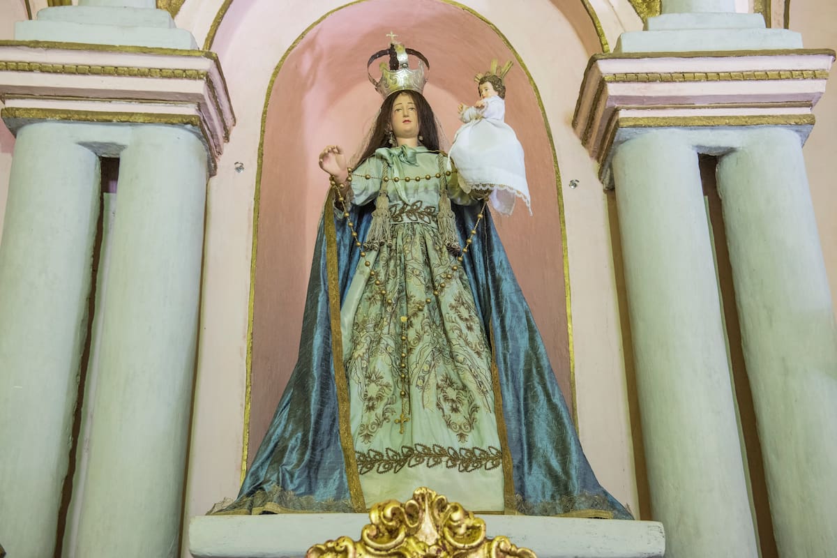 La Virgen de NS del Rosario, reliquia de Ischilín