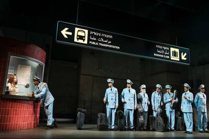 La visita de la banda fue una de las obras que obtuve la mayor cantidad de galardones